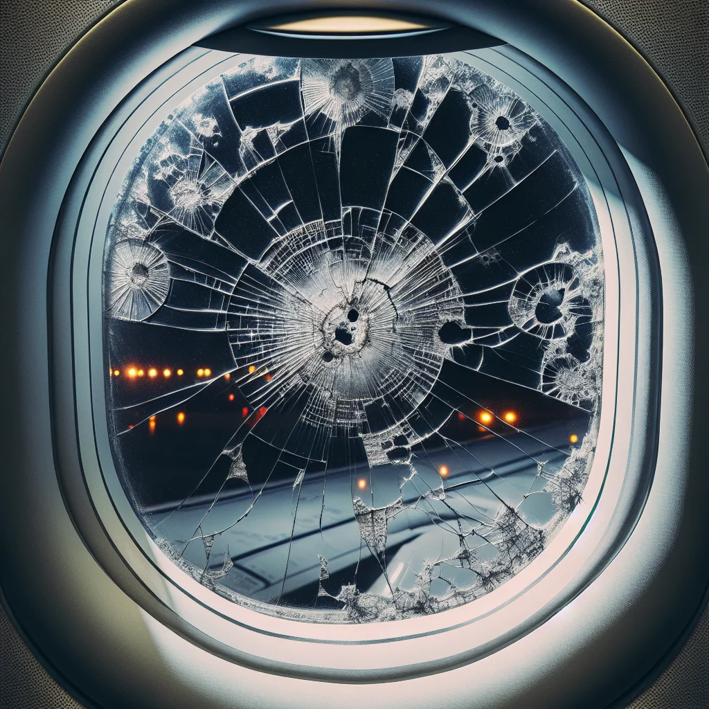 Florida-Bound Plane Forced to Turn Around Due to Missing and Damaged Windowpanes