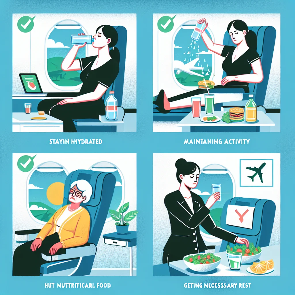 How Do I Stay Healthy During Long Flights?
