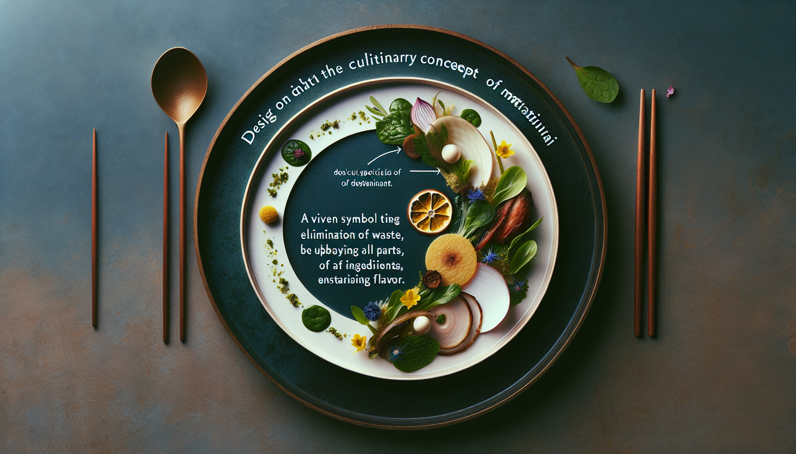 The Culinary World and the Principle of Mottainai