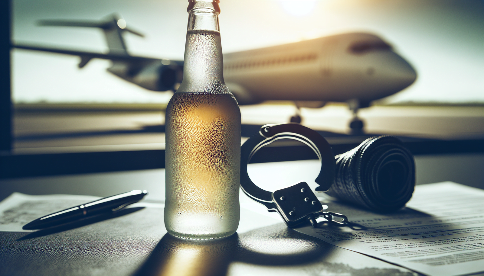 Travelling under the influence of alcohol may cause delays or fines