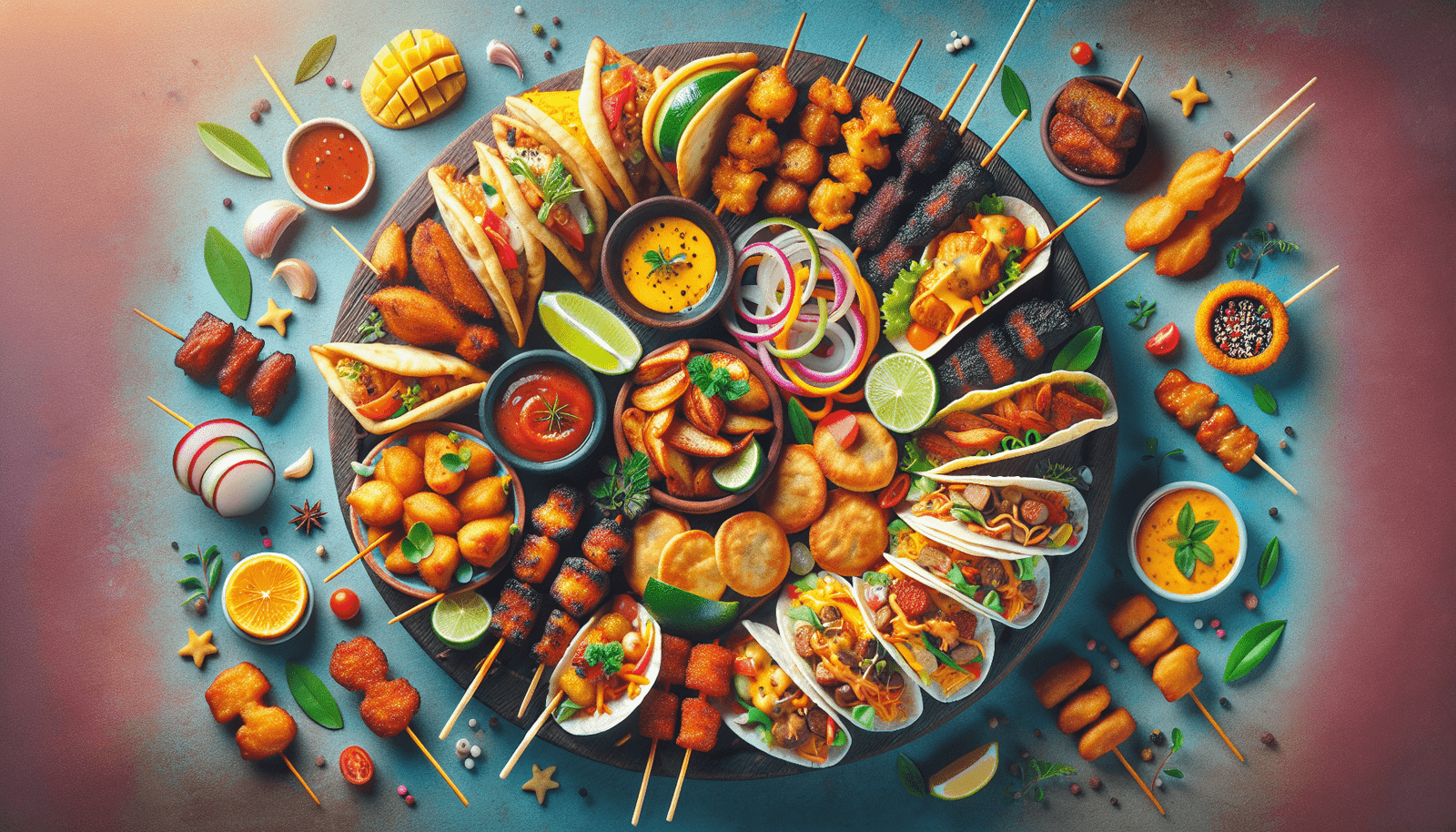 These unexpected Super Bowl snacks will add global flair to your game-day spread