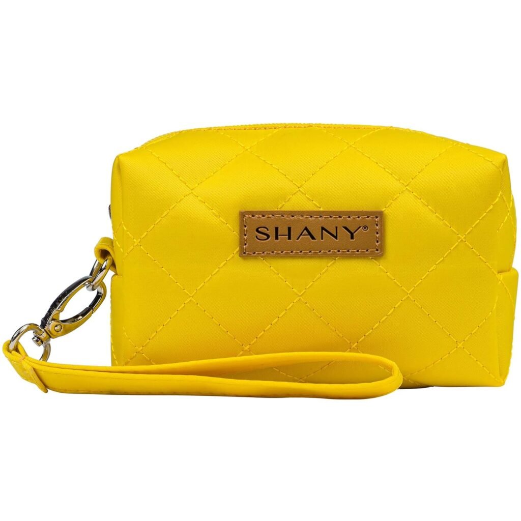 SHANY Limited Edition Travel Makeup Bag Cosmetics Tote Bag Make Up Organizer Women Purse for Toiletries, Blonde SHANY Limited Edition Travel Makeup Bag Cosmetics Tote Bag Make Up Organizer Women Purse for Toiletries, Blonde