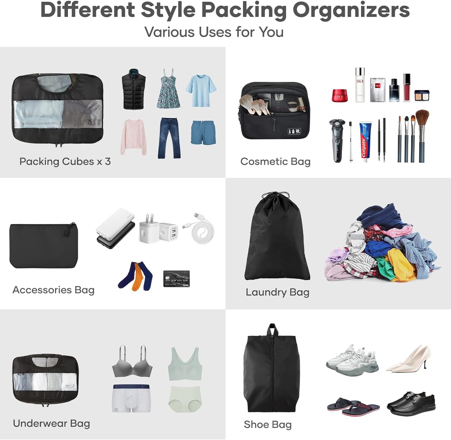 Comparing 4 Travel Essentials: Packing Cubes vs. Perfume Atomizer Bottles