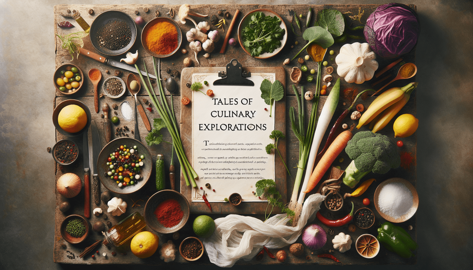 Tales of Culinary Explorations