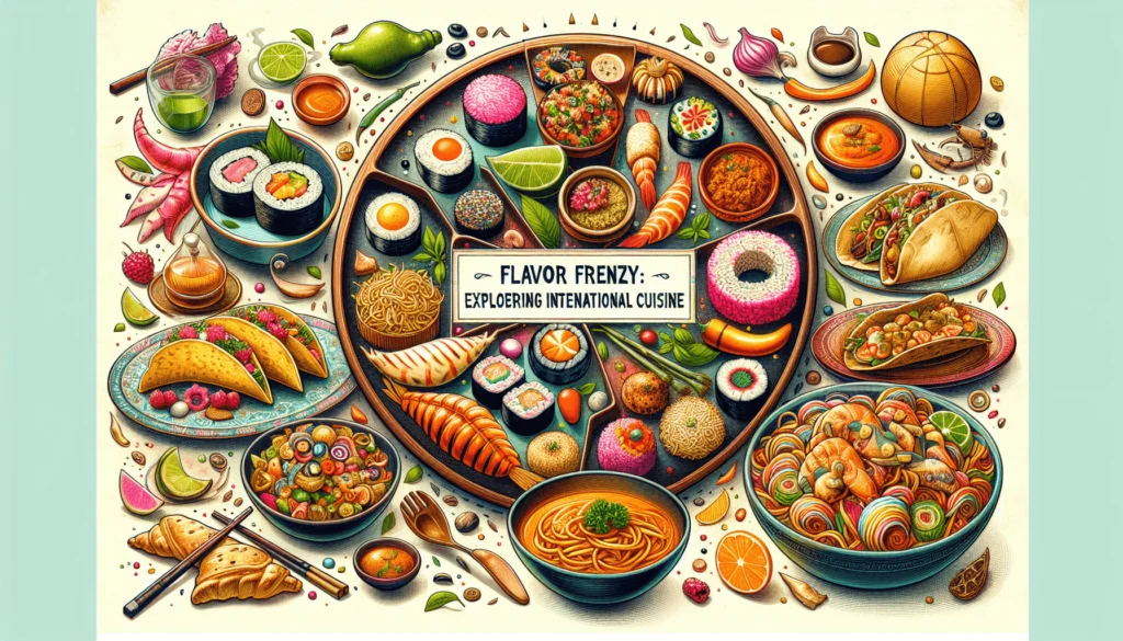 Flavor Frenzy: Exploring International Cuisine Flavor Frenzy: Exploring International Cuisine