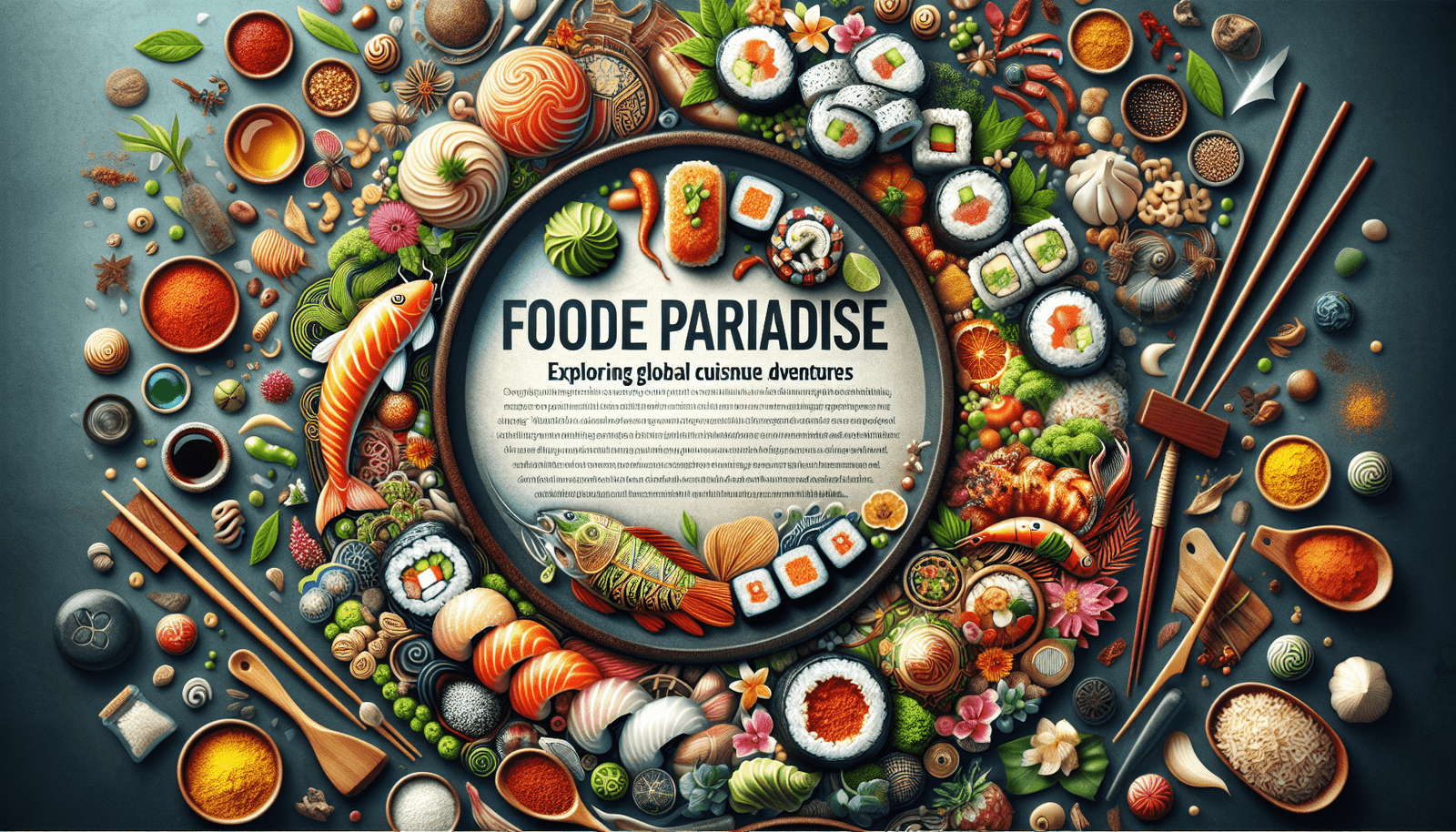 Foodie Paradise: Exploring Global Cuisine Adventures