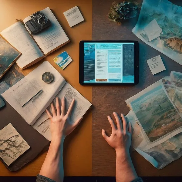 Personalized Travel AI Generated Core Image