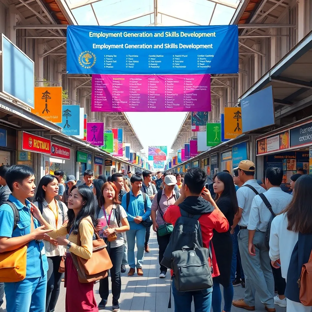 Employment Generation and Skills Development